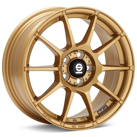 Sparco Assetto Gara Rally Gold Painted Wheels 16 In 16x7 +48 W29032605GF