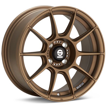 Sparco FF-1 Rally Bronze Painted Wheels 15 In 15x7 +25 W29075501RB