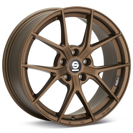 Sparco Podio Rally Bronze Painted Wheels 18 In 18x8 +48 W29098504RB