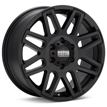 Sport Terrain Dune 6-lug Black Painted Wheels 17 In 17x8 +45 MU1780613045MB