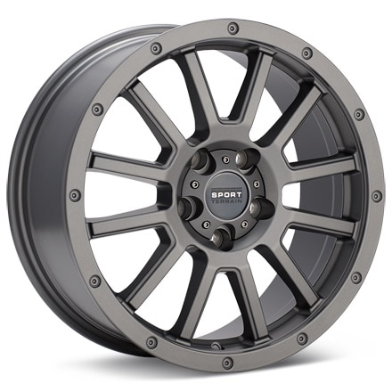Sport Terrain TK10 Matte Titanium Wheels 18 In 18x8 +25 TK108804MT