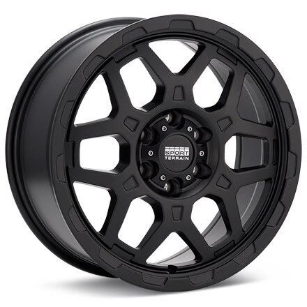 Sport Terrain TK12 Black Painted Wheels 17 In 17x8 +45 TK12703MB