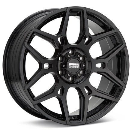 Sport Terrain TK13 Gloss Black Wheels 20 In 20x9 +25 TK130905GB