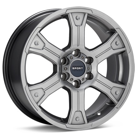 Sport Terrain TK7 Dark Silver Paint Wheels 17 In 17x8 45 TK77801DS