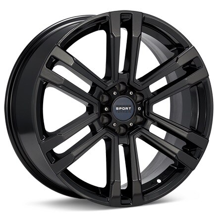Sport Terrain TK8 Gloss Black Painted Wheels 20 In 20x9 25 TK80903GB