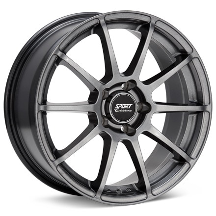 Sport Edition A10-2 Dark Silver Paint Wheels 15 In 15x6 +43 A1025601DS