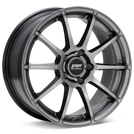 Sport Edition A10-2 Dark Silver Paint Wheels 17 In 17x7 +48 A1027704ds