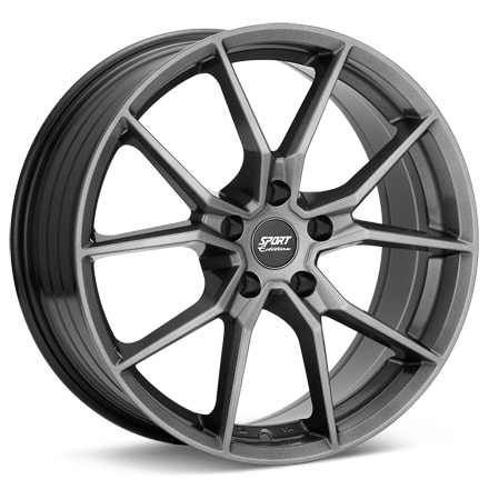 Sport Edition A15-2 Dark Silver Paint Wheels 17 In 17x8 +45 A1527808DS