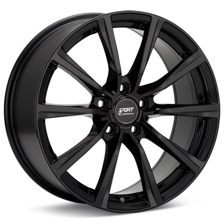 Sport Edition A17 Gloss Black Painted Wheels 16 In 16x7 +38 A176701GB