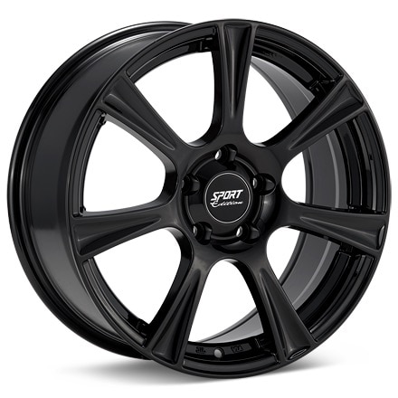 Sport Edition A8-2 Gloss Black Painted Wheels 16 In 16x7.5 50 A826705GB