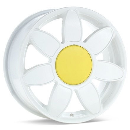 Sport Edition Daisy White Painted Wheels 16 In 16x6.5 42 DAISYW2