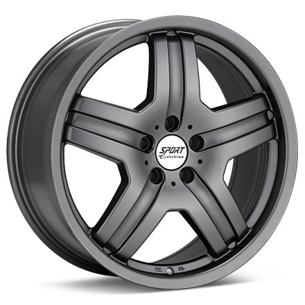 Sport Edition WX5 Titanium Gunmetal Wheels 19 In 19x8.5 50 WX5985505120TG