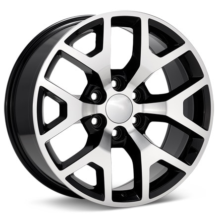 Sport Muscle SM44 Machined w/Black Accent Wheels 22 In 22x9 31 44290316507