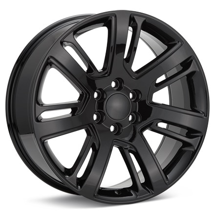 Sport Muscle SM48 Gloss Black Painted Wheels 22 In 22x9 +31 48290316502