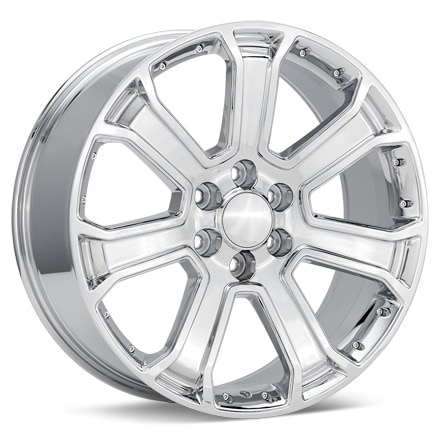 Sport Muscle SM49 Chrome Plated Wheels 22 In 22x9 31 49290316501