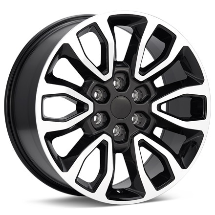 Sport Muscle SM53 Machined w/Black Accent Wheels 20 In 20x9 30 53090303607