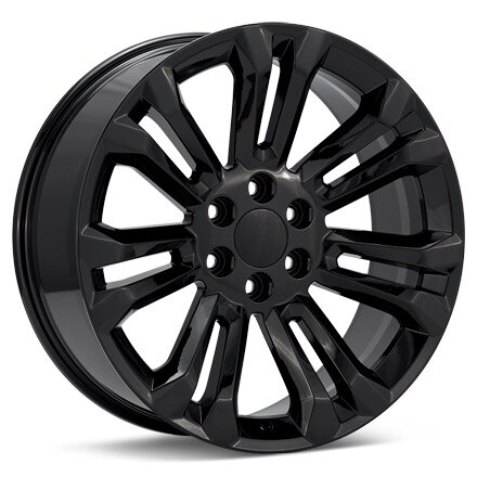 Sport Muscle SM55 Gloss Black Painted Wheels 22 In 22x9 24 55290246502