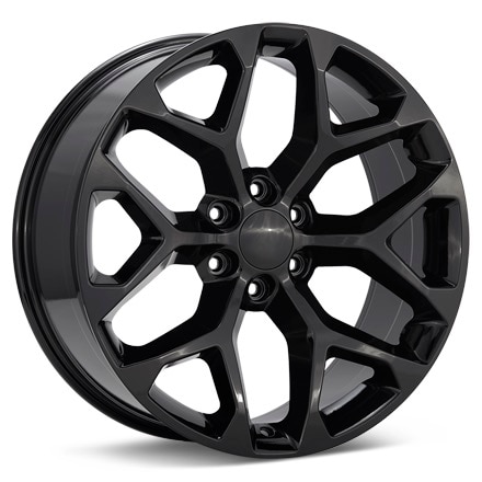 Sport Muscle SM59 Gloss Black Painted Wheels 22 In 22x9 +24 59290246502