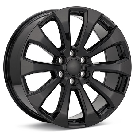 Sport Muscle SM92 Gloss Black Painted Wheels 22 In 22x9 +28 92290286502