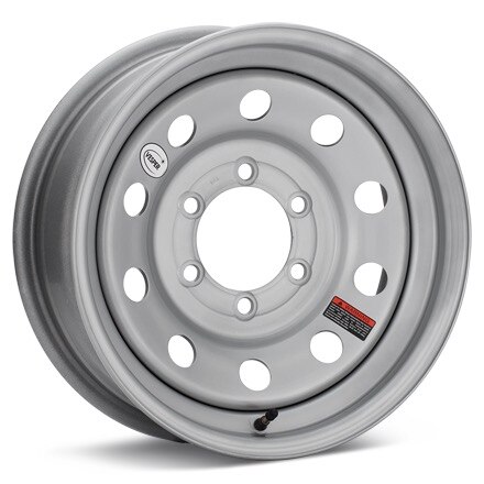 Taskmaster Trailer Vesper 16 6-Lug Gloss Silver Paint Wheels 16 In 16x6 00 MX660655SM1BX