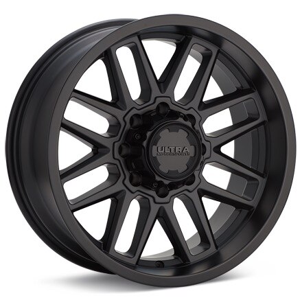 Ultra Butcher 8-Lug Black Painted Wheels 20 In 20x10 -25 231-2181SB25