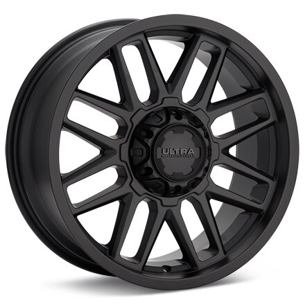 Ultra Butcher Black Painted Wheels 20 In 20x10 -25 231-2105SB25