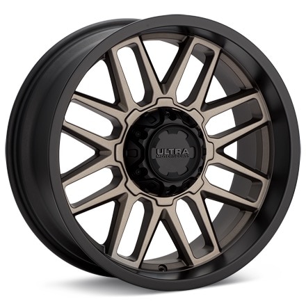 Ultra Butcher Bronze w/Black Lip Wheels 20 In 20x10 -25 231-2105BZ25