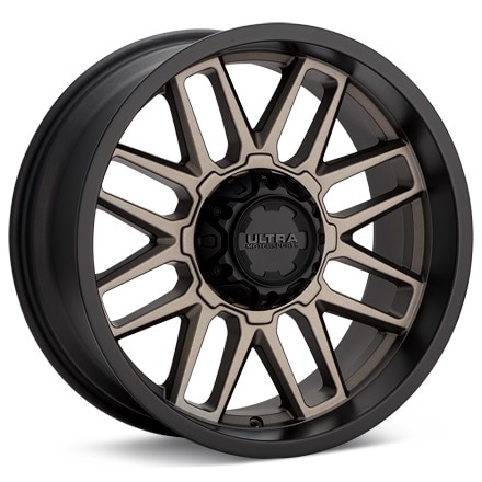 Ultra Butcher Bronze W/Black Lip Wheels 20 In 20x10 -25 231-2105BZ25