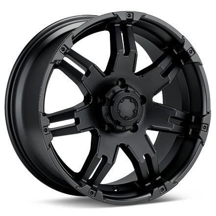 Ultra Gauntlet Black Wheels 17 In 17x9 25 238-7984B