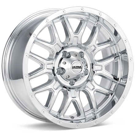 Ultra Hunter Chrome Plated Wheels 20 In 20x10 -25 203-2183C25