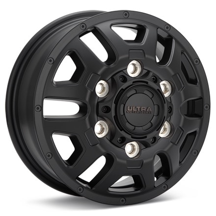 Ultra Hunter Dually Black Wheels 16 In 16x6 +110 003-6670FSB