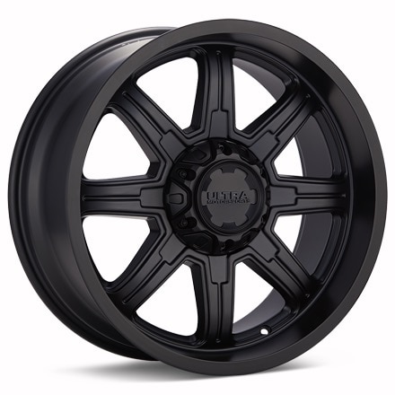 Ultra Menace Black Wheels 15 In 15x8 -19 229-5804SB19