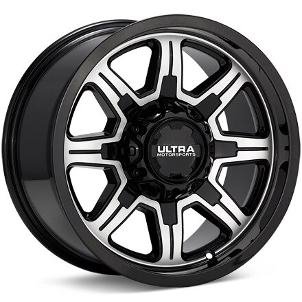 Ultra Menace Machined w/Black Accent Wheels 20 In 20x10 -25 229-2105U25