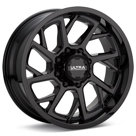Ultra Patriot 8-Lug Gloss Black Painted Wheels 18 In 18x9 +12 120-8987BK+12