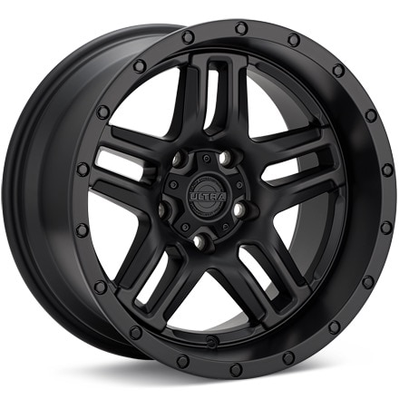Ultra Prowler Jeep Black Painted Wheels 17 In 17x9 -12 258-7973SB12