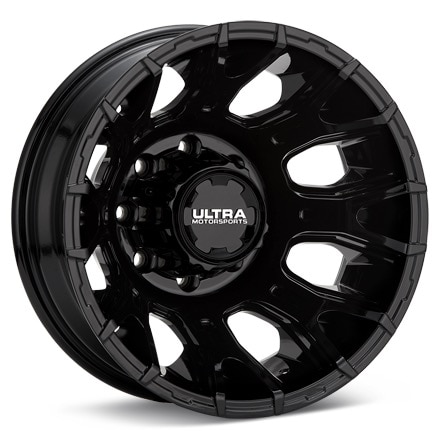 Ultra Scorpion Dually Gloss Black Painted Wheels 17 In 17x6.5 +129 022-7692FBK