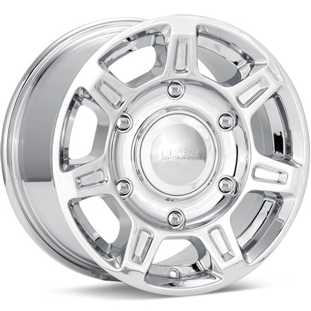 Ultra Toil Super Single Chrome Plated Wheels 16 In 16x8.5 55 450-6870C+55