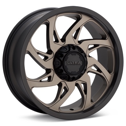 Ultra Villain Bronze w/Black Lip Wheels 18 In 18x9 +12 230-8905BZ+12