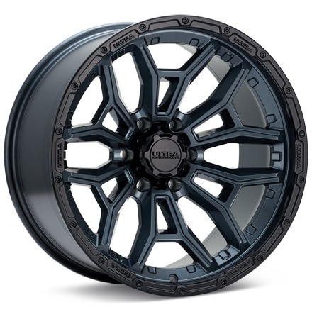 Ultra Warmonger 6 Anthracite w/Gloss Black Lip Wheels 17 In 17x9 +18 126-7984GN+18