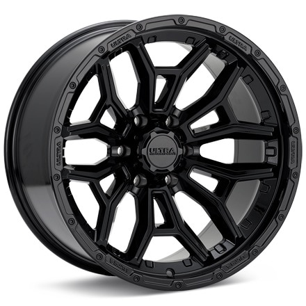 Ultra Warmonger 6 Gloss Black Painted Wheels 20 In 20x9 +18 126-2963BK+18