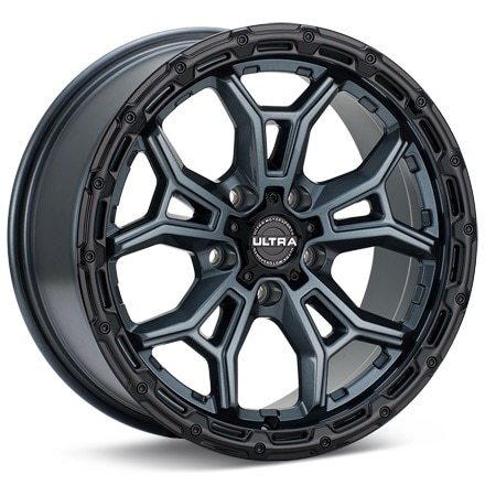 Ultra Warmonger CUV Anthracite W/Gloss Black Lip Wheels 17 In 17x8 +35 125-7812GN+35