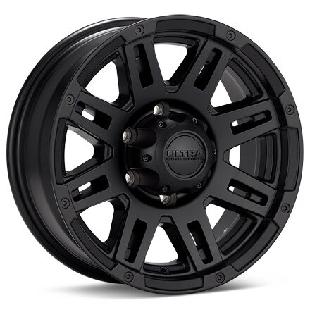 Ultra Trailer Machine Black Painted Wheels 15 In 15x6 00 226-5665SB