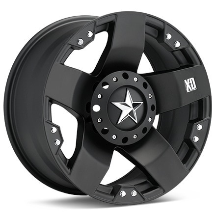 XD Wheels XD775 Rockstar Black Painted Wheels 20 In 20x8.5 10 XD77528535310