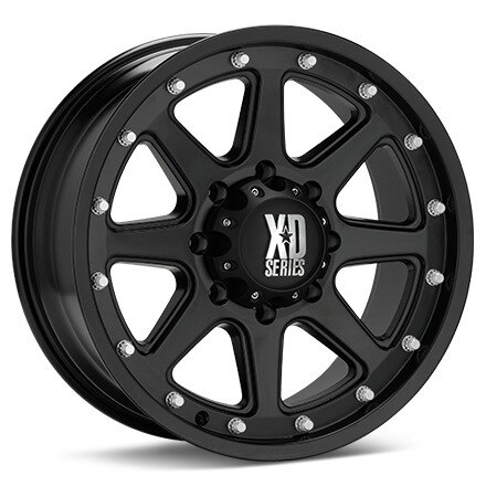 XD Wheels XD798 Addict Black Painted Wheels 17 In 17x9 18 XD79879055718