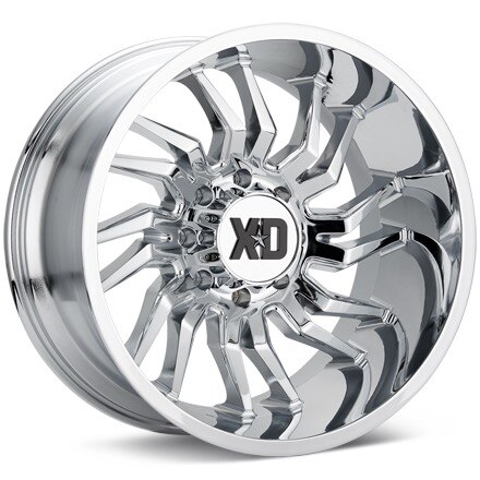 XD Wheels XD858 Tension Chrome Plated Wheels 20 In 20x10 -18 XD85821080218N