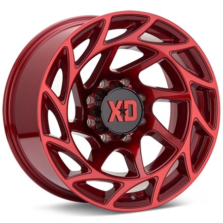 XD Wheels XD860 Onslaught Candy Red Painted Wheels 20 In 20x9 00 XD86029063900