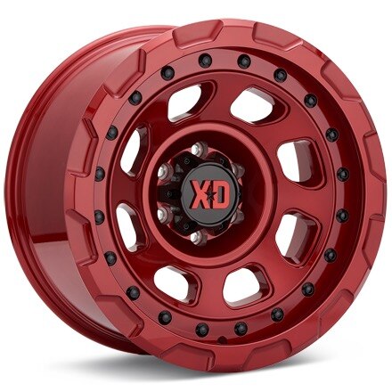 XD Wheels XD861 Storm Candy Red Painted Wheels 17 In 17x9 00 XD86179050900