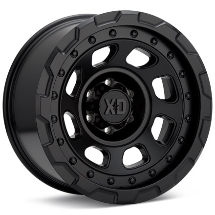 XD Wheels XD861 Storm Satin Black Painted Wheels 20 In 20x9 +18 XD86129063718