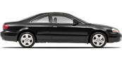Vehicle in session - 2003 Acura 3.2CL-S  Black