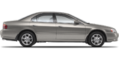 Vehicle in session - 2000 Acura 3.2TL  Heather Mist